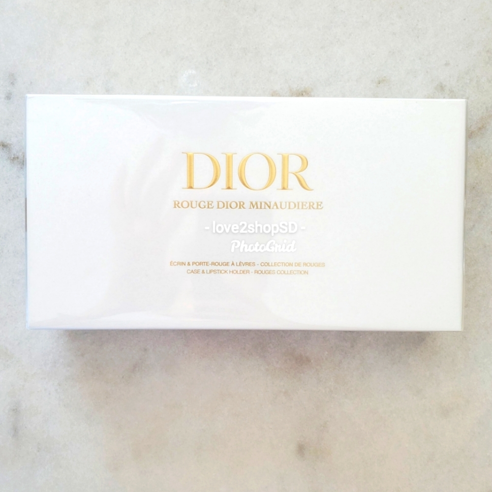 Rouge Dior Minaudiere Limited Edition Holiday 2021 Gift Set Christian Dior Lip - Picture 6 of 7